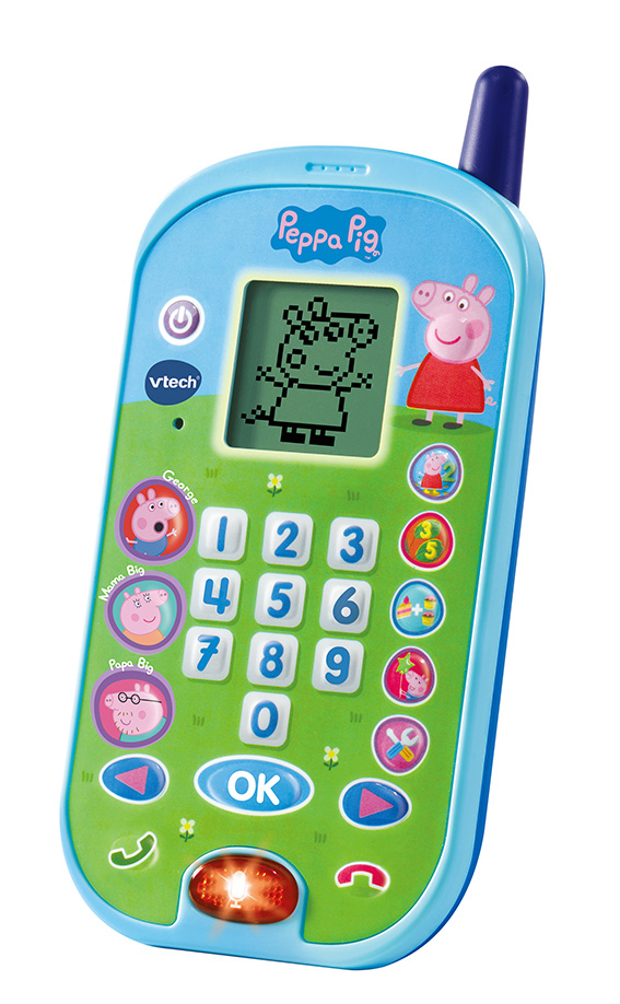VTech leertelefoon Peppa Pig junior 4,3 x 15 x 21,6 cm