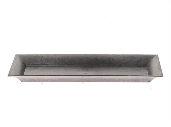 Tray Melamine 36x17xh2,5cm grijs