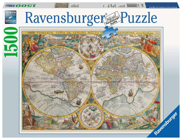 Ravensburger Historische kaart 1500pcs