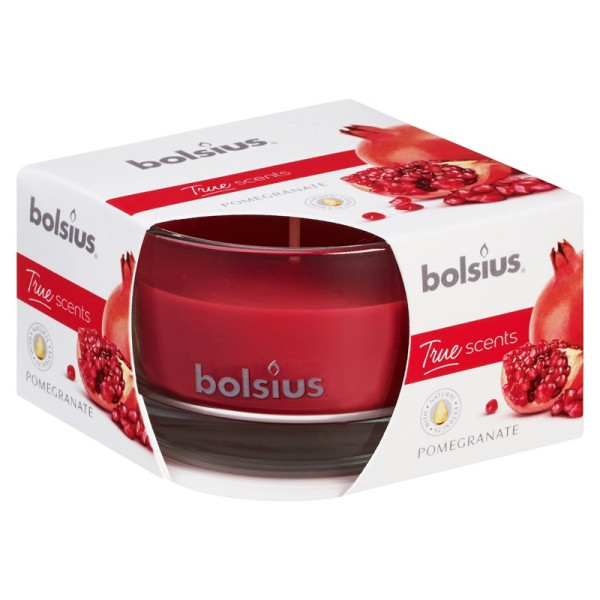 Bolsius Geurglas 80/50 Pomegranate