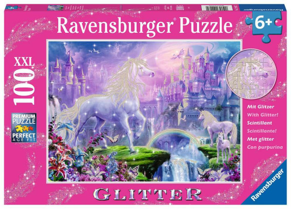 Ravensburger puzzel eenhoorns glitter