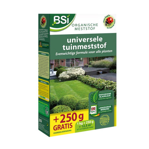 BSI Bio universele tuinmeststof 1,25kg