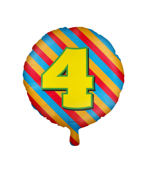 Paperdreams Happy folie ballon - 4 jaar