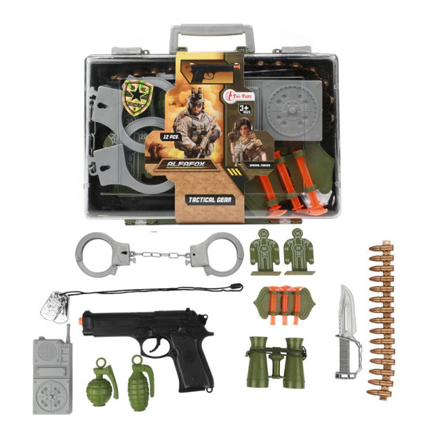 Toi Toys Militairkoffer met accessoires