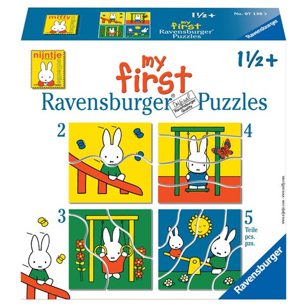 Ravensburger puzzel Nijntje speelt 4-box