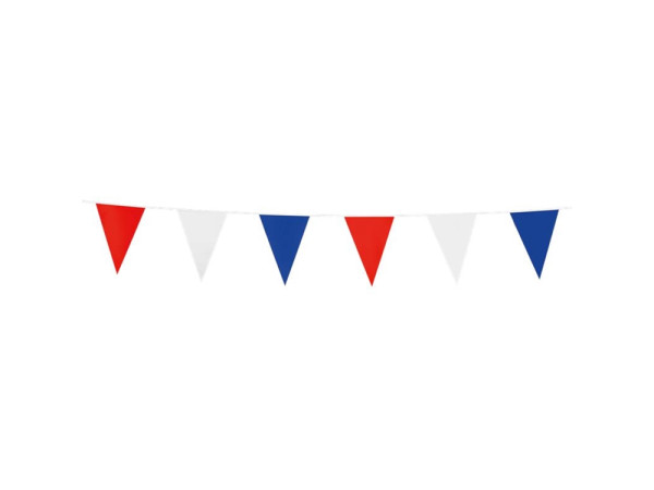 Mini Vlaggenlijn Rood-wit-blauw 3m 10x15