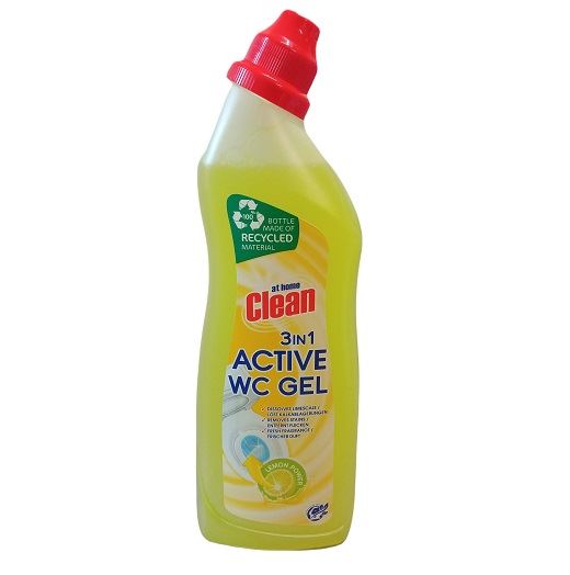 At Home Clean Active Gel Lemon Toilet Reiniger 750 ml