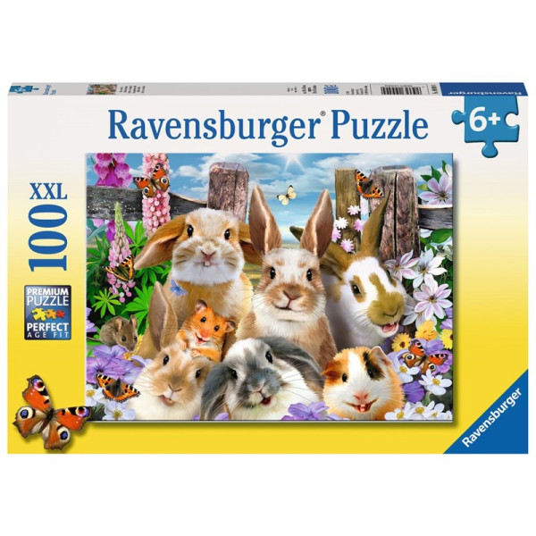 Ravensburger puzzel Knaagdieren 100pcs