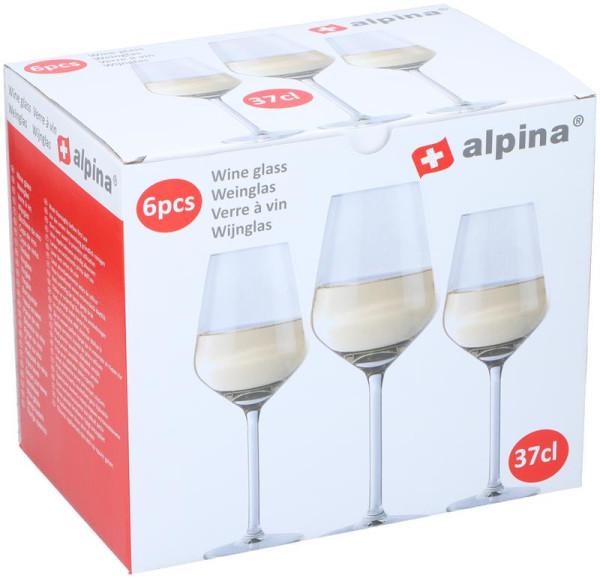 Alpina Wijnglazenset 6-delig 37cl