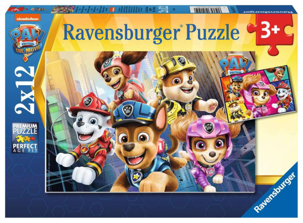 Ravensburger puzzel Paw Patrol 2x12pcs