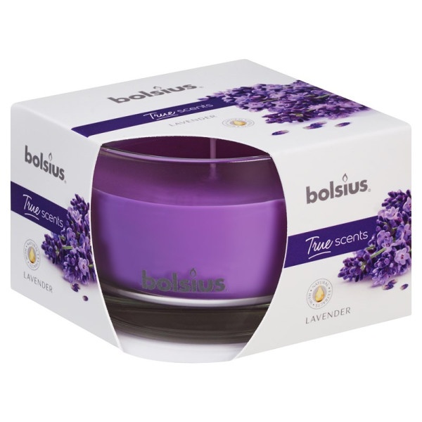Bolsius Geurglas 63/90 Lavendel