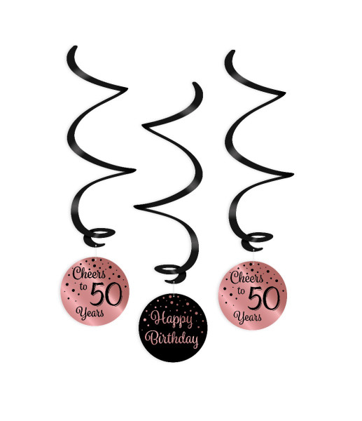 Paperdreams Swirlslingers roze/zwart 50