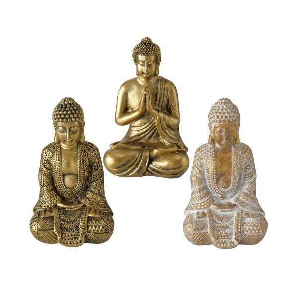 Buddha polyresin H10cm