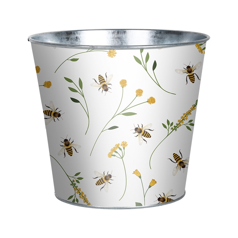 Esschert Design Bloempot met bijenprint