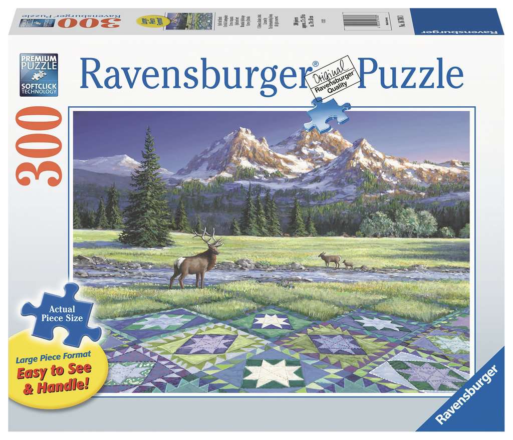 Ravensburger puzzel 300 stukjes Quiltscape