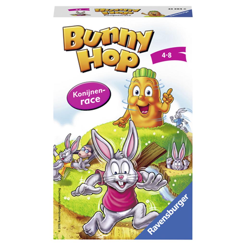Ravensburger Pocketspel Bunny Hop Konijnenrace