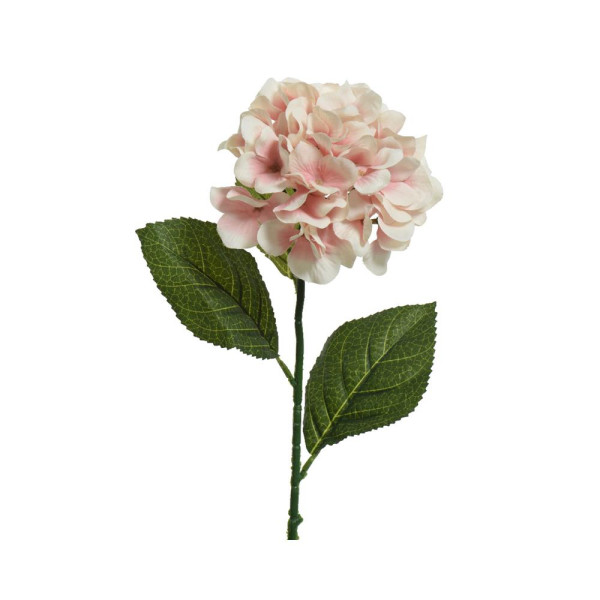 Kunstbloem Hortensia h66cm licht roze
