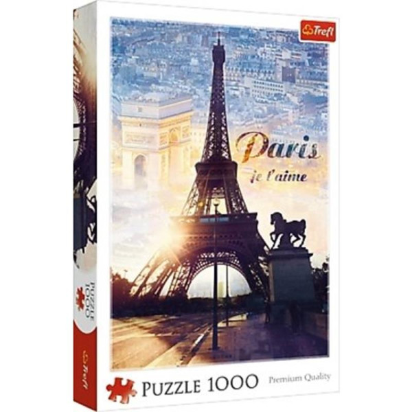 Puzzel Parijs bij zonsopgang 1000 pcs