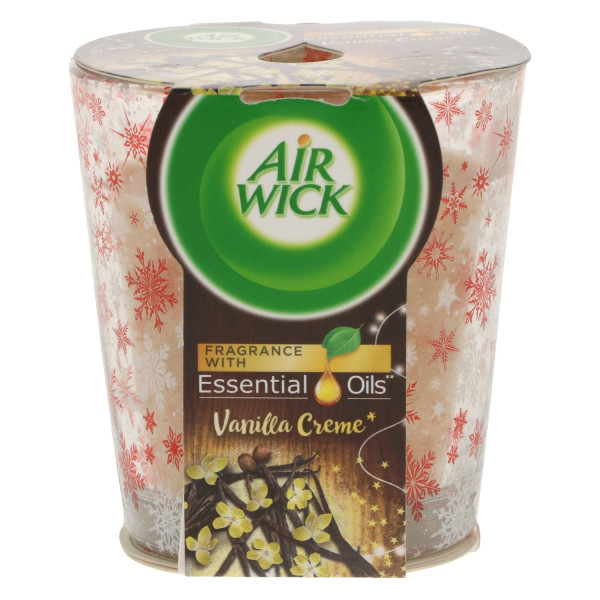 Air Wick kaars 105gr Deco Vanilla Cream