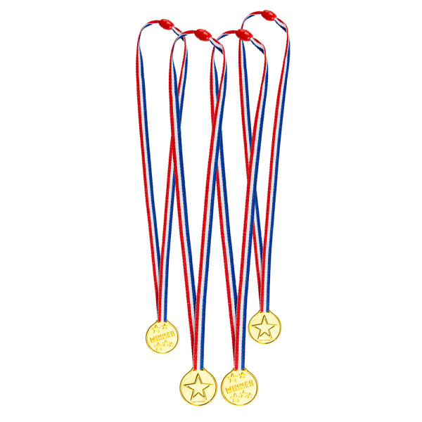 Set a 4 Medailles Ø 3,5cm
