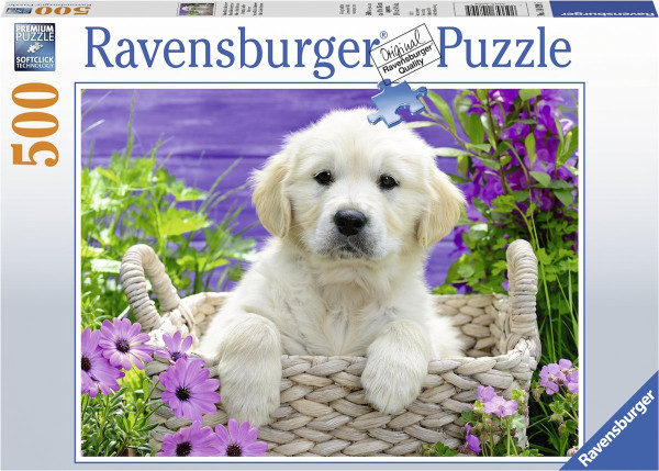 Ravensburger puzzel Golden Retriever 500