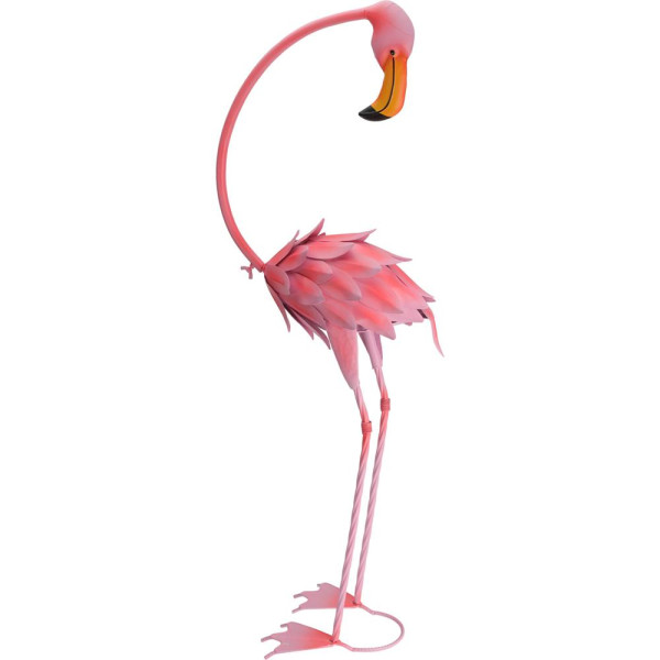 Flamingo metaal 30x16x70cm