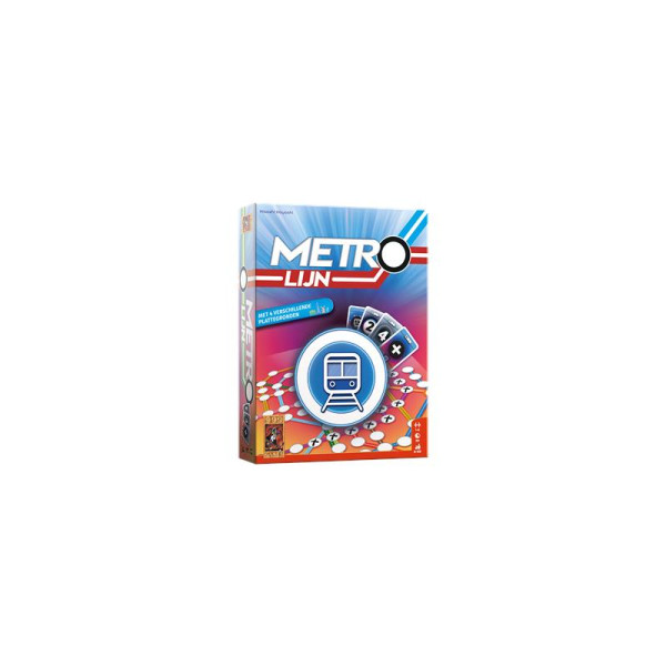 999 Games Metrolijn kaartspel