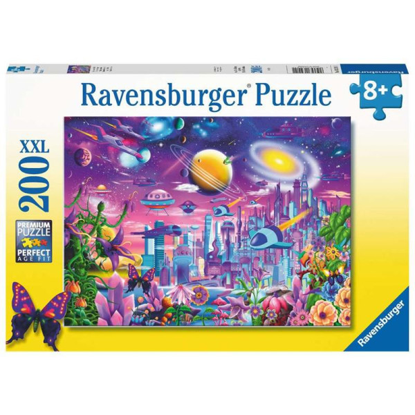 Ravensburger puzzel Kosmische stad 200st