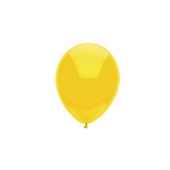 Ballonnen Geel Zakje 10stuks 30cm