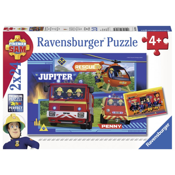 Ravensburger puzzel-brandweerman Sam