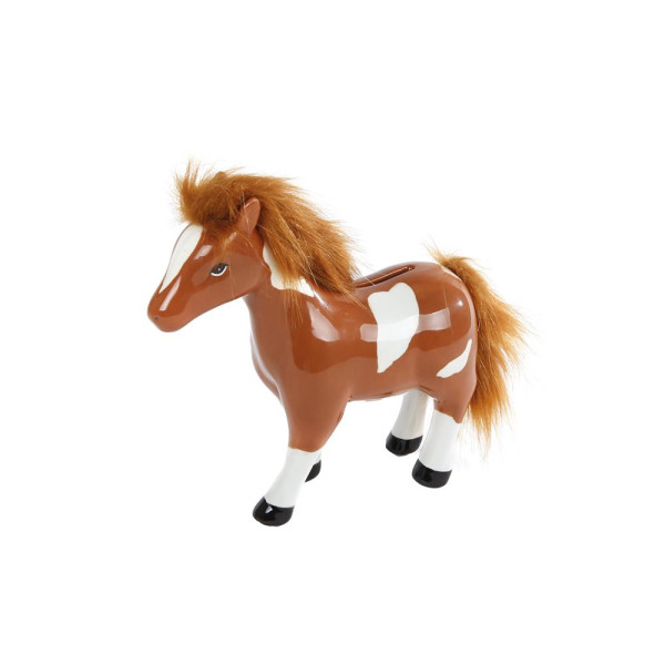 Spaarpot Horse 17,8x6,8x18,2cm