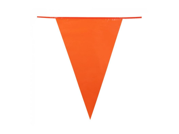 Vlaggenlijn oranje 25m 30x20cm