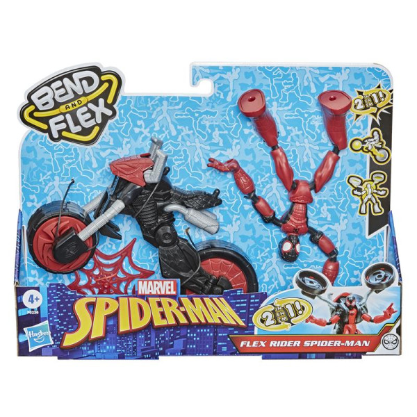 Hasbro SpiderMan Bend N Flex Rider