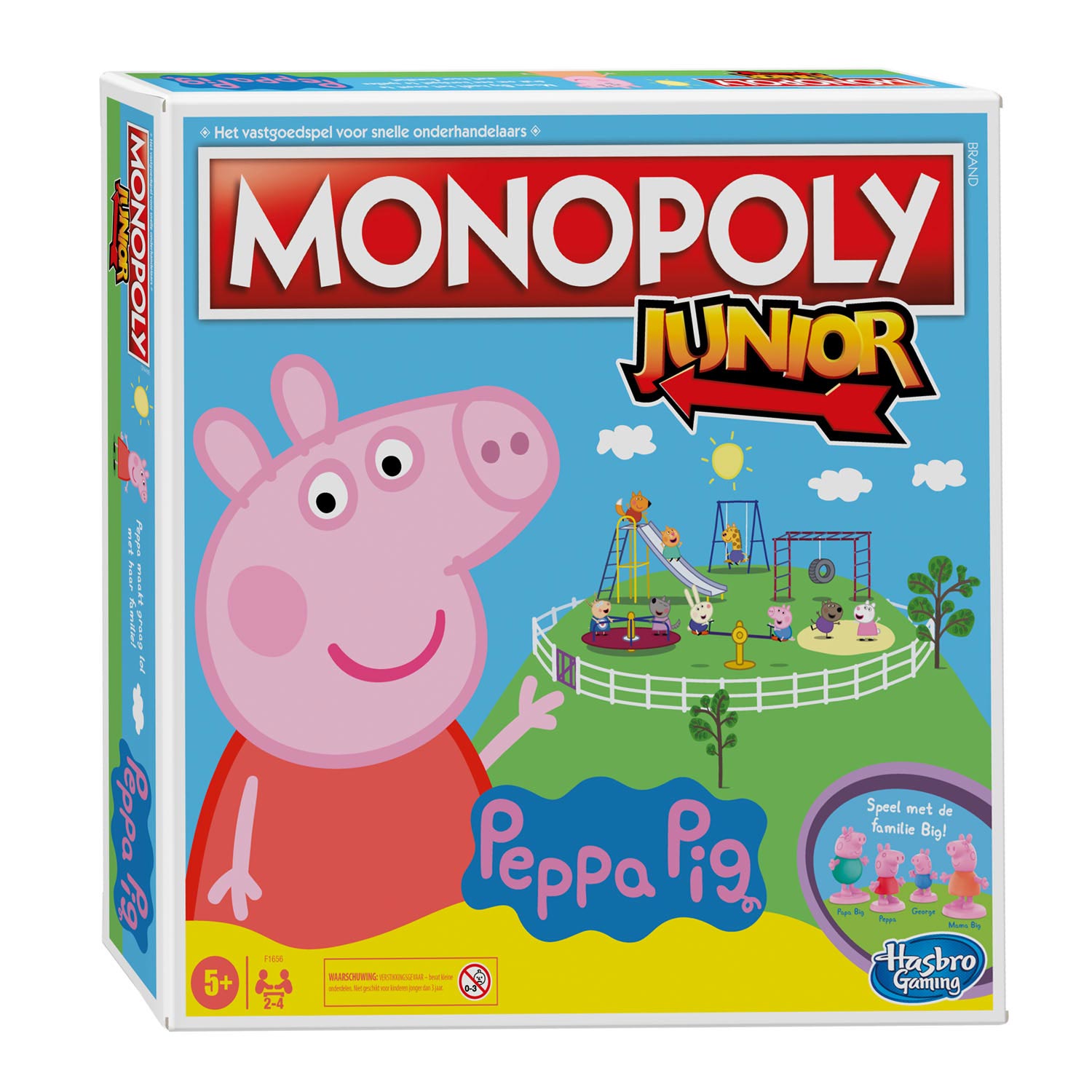 Monopoly bordspel Junior Peppa Pig