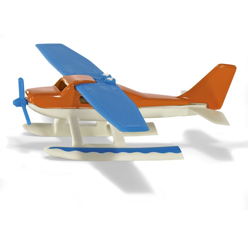 Siku watervliegtuig oranje-blauw-wit 7,5cm