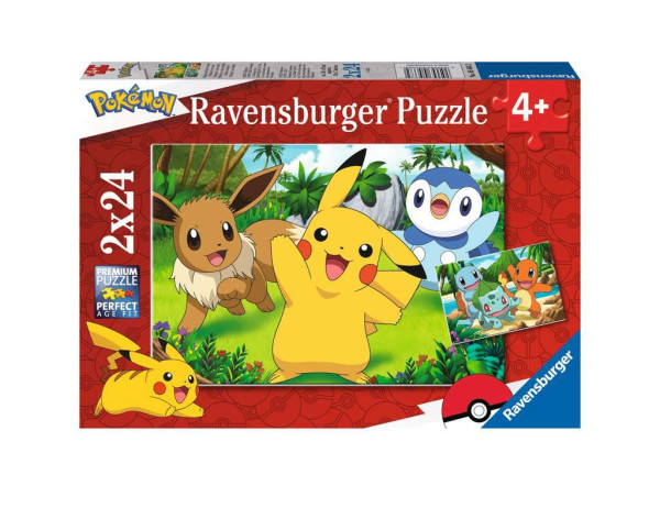 Ravensburger Pikachu puzzel 2x24pcs