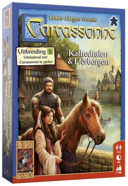 999 Games Carcassonne Kathedralen&Herber