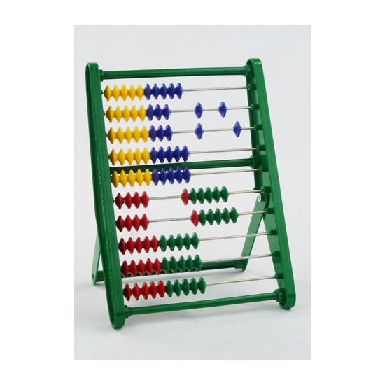 Telraam Abacus Plastic 15x22cm Assorti Kleur