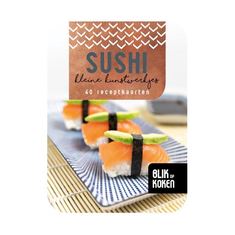 Blik op koken Sushi
