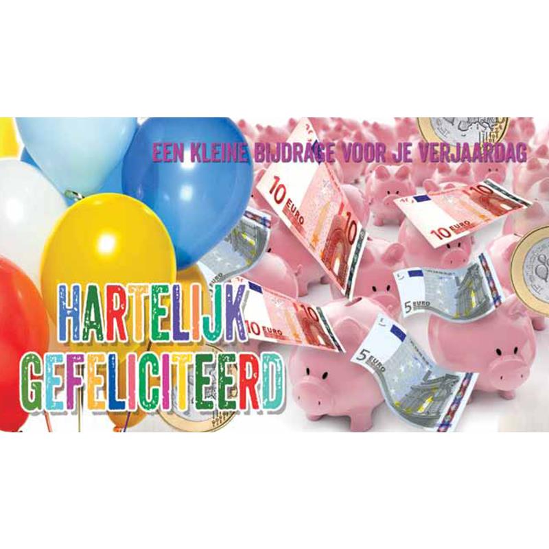 Cadeau-enveloppen Geld-ballonnen Pak A 10 Stuks
