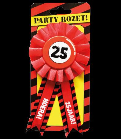 Paperdreams Party Rozetten - 25 jaar