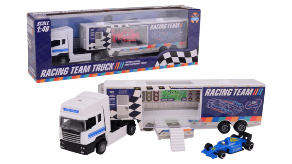 John Toy Racing team truck schaal 1:48