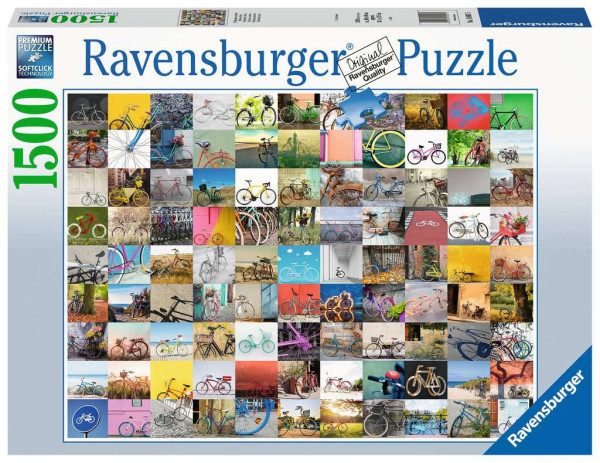 Ravensburger puzzel 99 Fietsen en meer