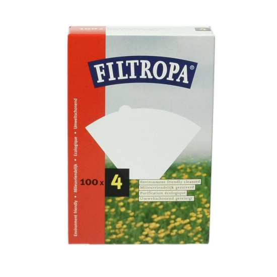 Filtropa koffiefilters nr4 100st wit
