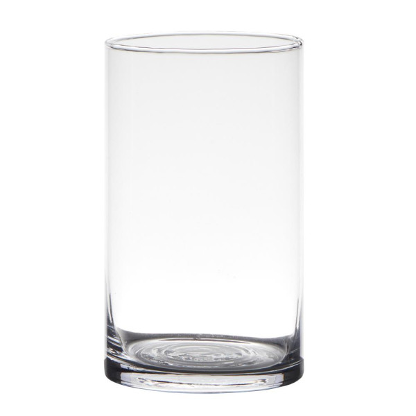 Cilindervaas glas Ø9xH15cm