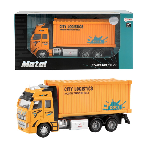 Toi Toys Container vrachtwagen 1:38