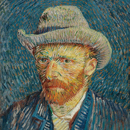 Ambiente Servetten 33x33cm Van Gogh Self-Portrait