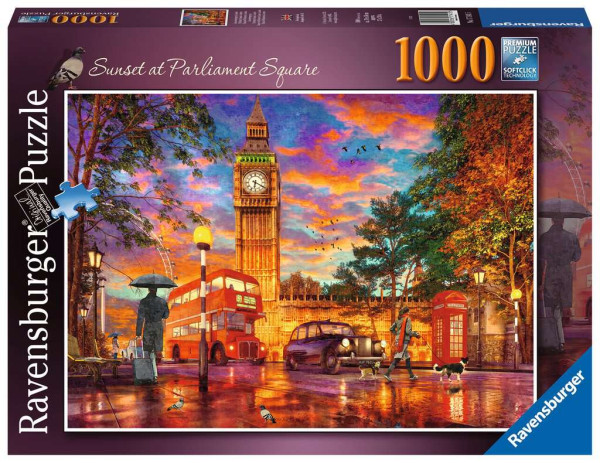 Puzzel Zonsondergang Londen 1000pcs
