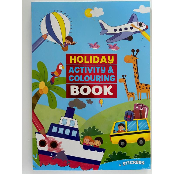 Kleur- en activiteitenboek Holiday A4