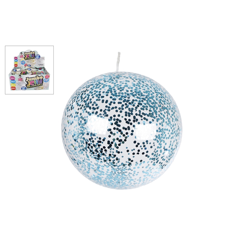 Jumbo Glitter Ballon 85cm, Verkrijgbaar In 6 Verschillende Kleuren